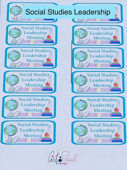 Social Studies Meeting