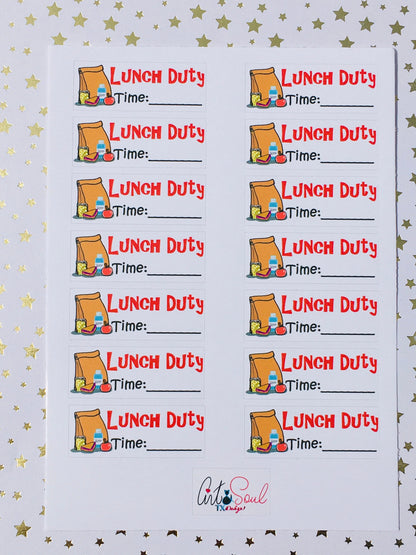 Lunch Duty